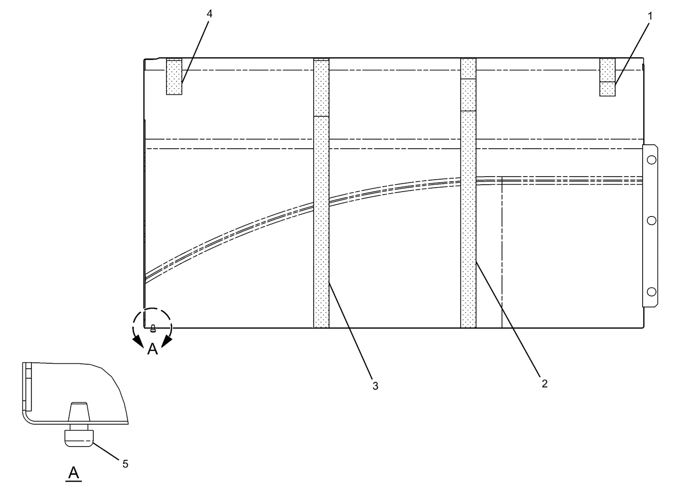 330D · FRAME AND BODY · 262-2570 CAT parts diagram