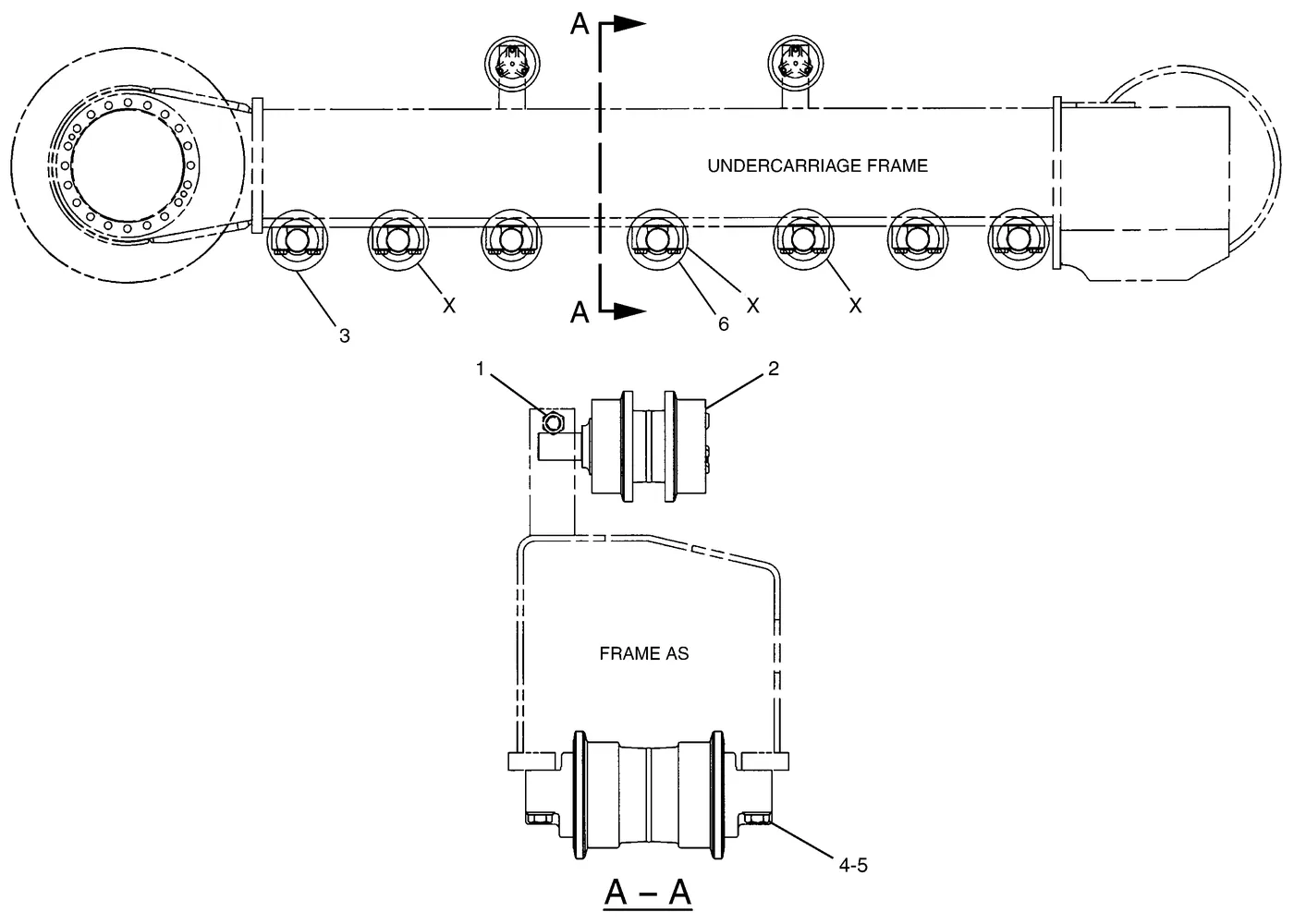 330D · FRAME AND BODY · 216-4026 CAT parts diagram