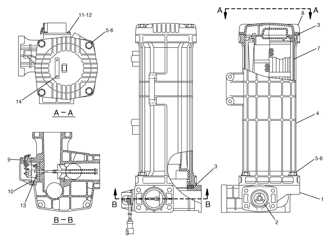 330D · HYDRAULIC SYSTEM · 234-4515 CAT parts diagram