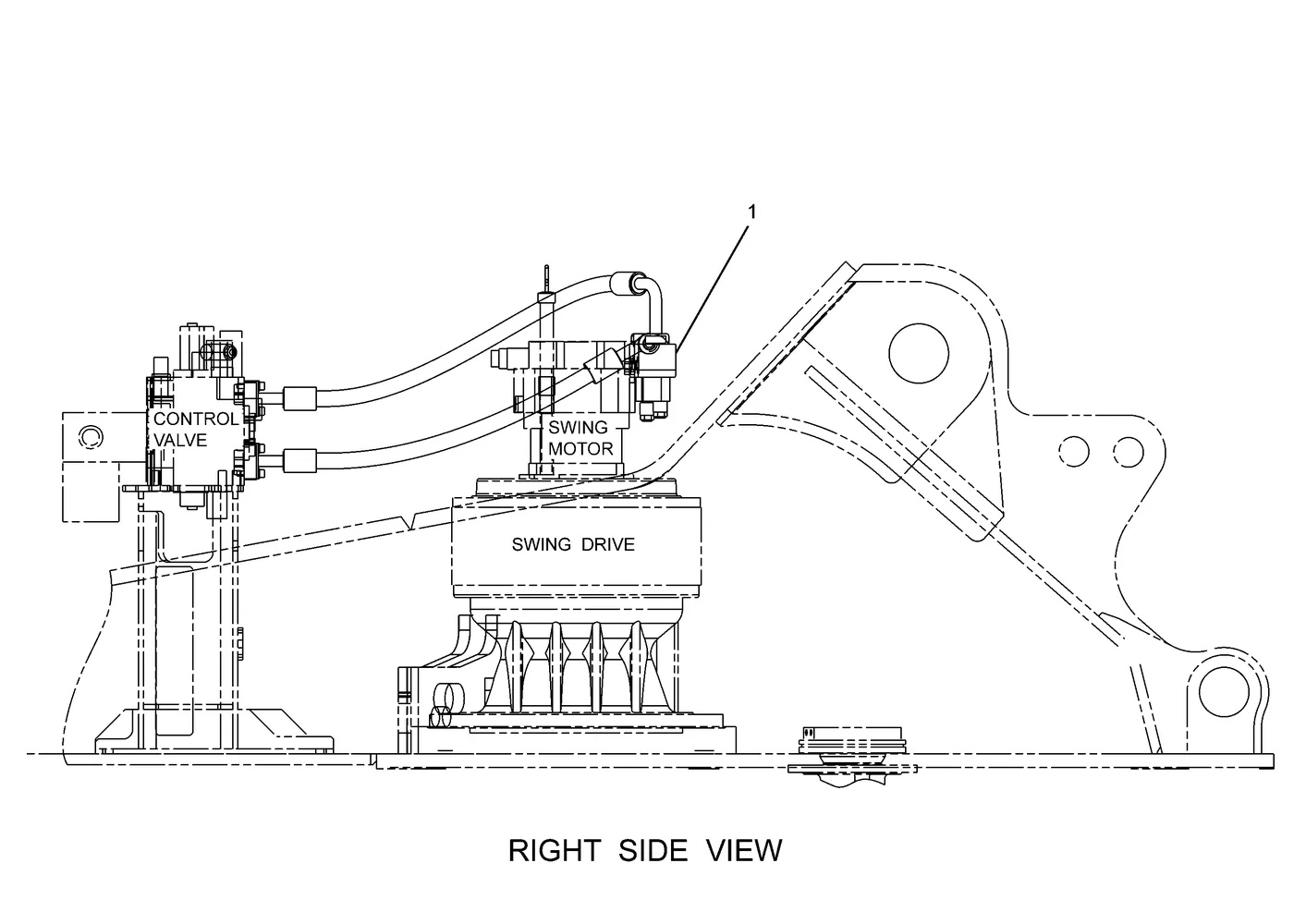 330D · HYDRAULIC SYSTEM · 191-5606 CAT parts diagram