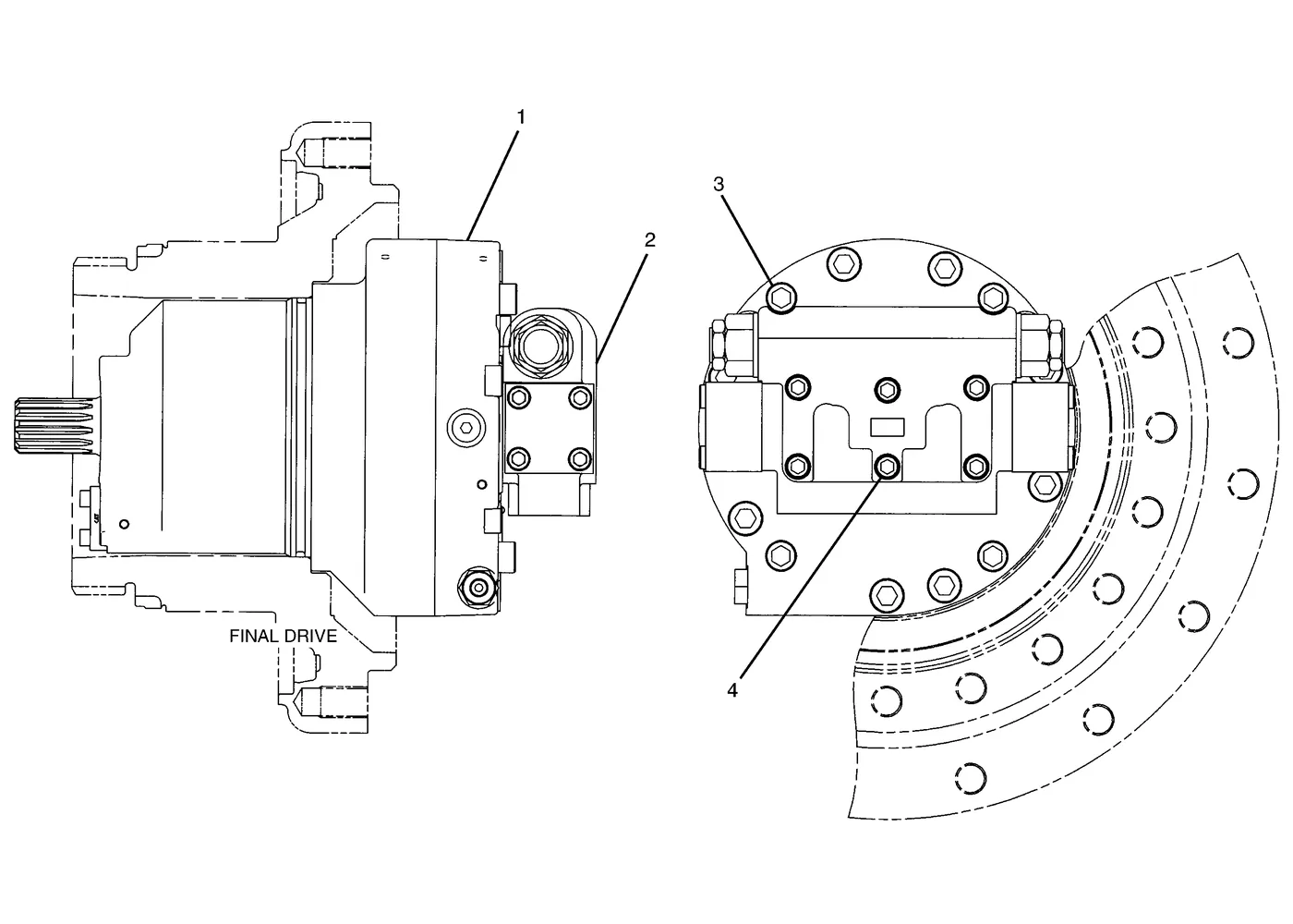 330D · HYDRAULIC SYSTEM · 259-7707 CAT parts diagram