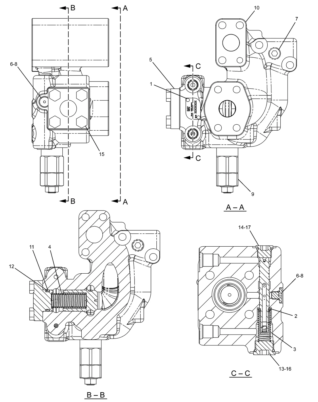 330D · HYDRAULIC SYSTEM · 255-5680 CAT parts diagram