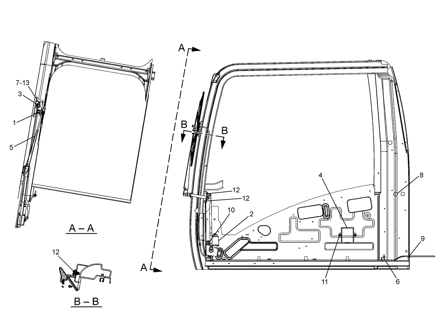 330D · OPERATOR STATION · 234-6594 CAT parts diagram