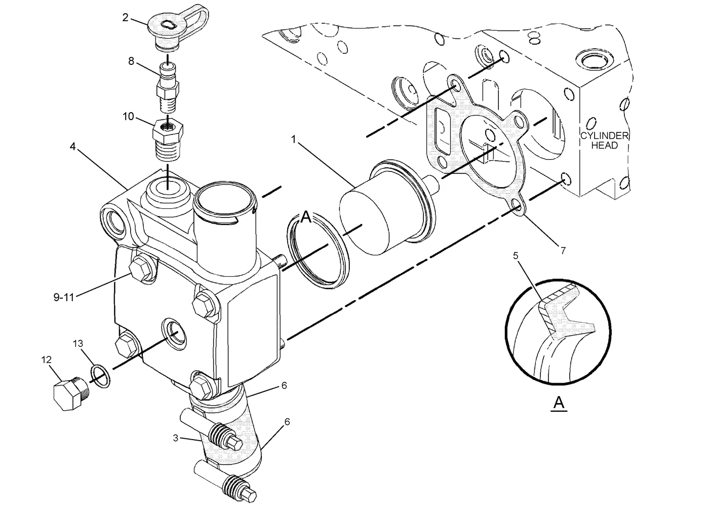 330D · COOLING SYSTEM · 248-8835 CAT parts diagram