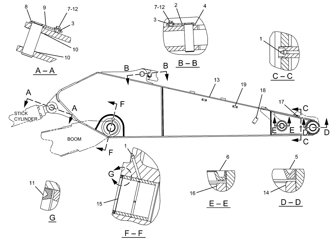 330D · IMPLEMENTS · 229-8028 CAT parts diagram