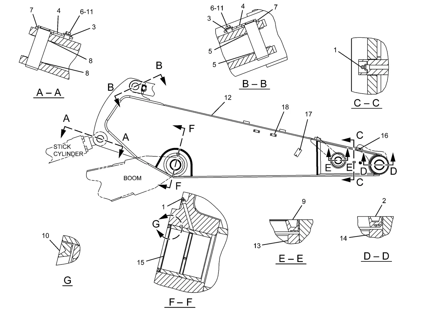 330D · IMPLEMENTS · 236-8409 CAT parts diagram