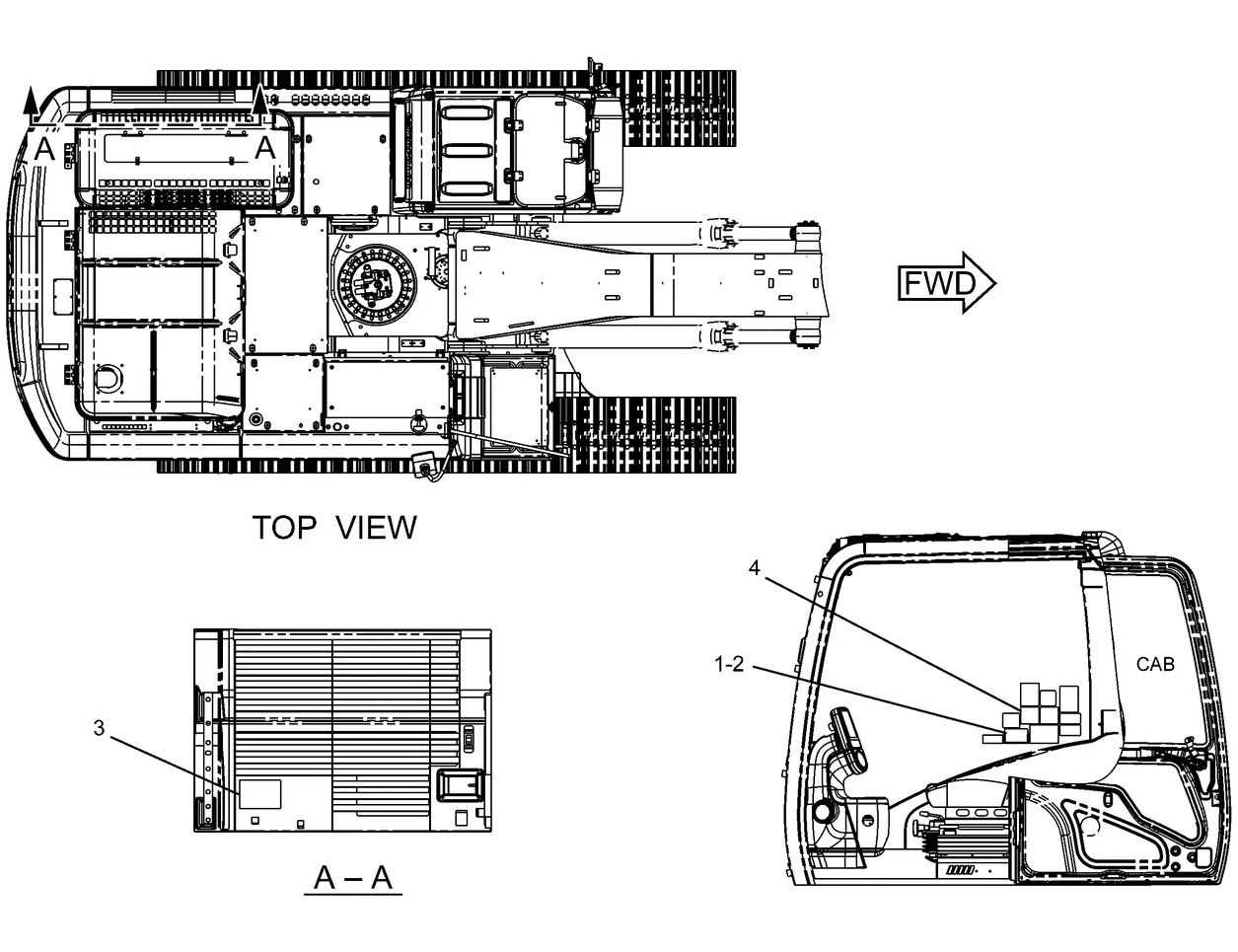 330D · SERVICE EQUIPMENT AND SUPPLIES · 247-7493 CAT parts diagram
