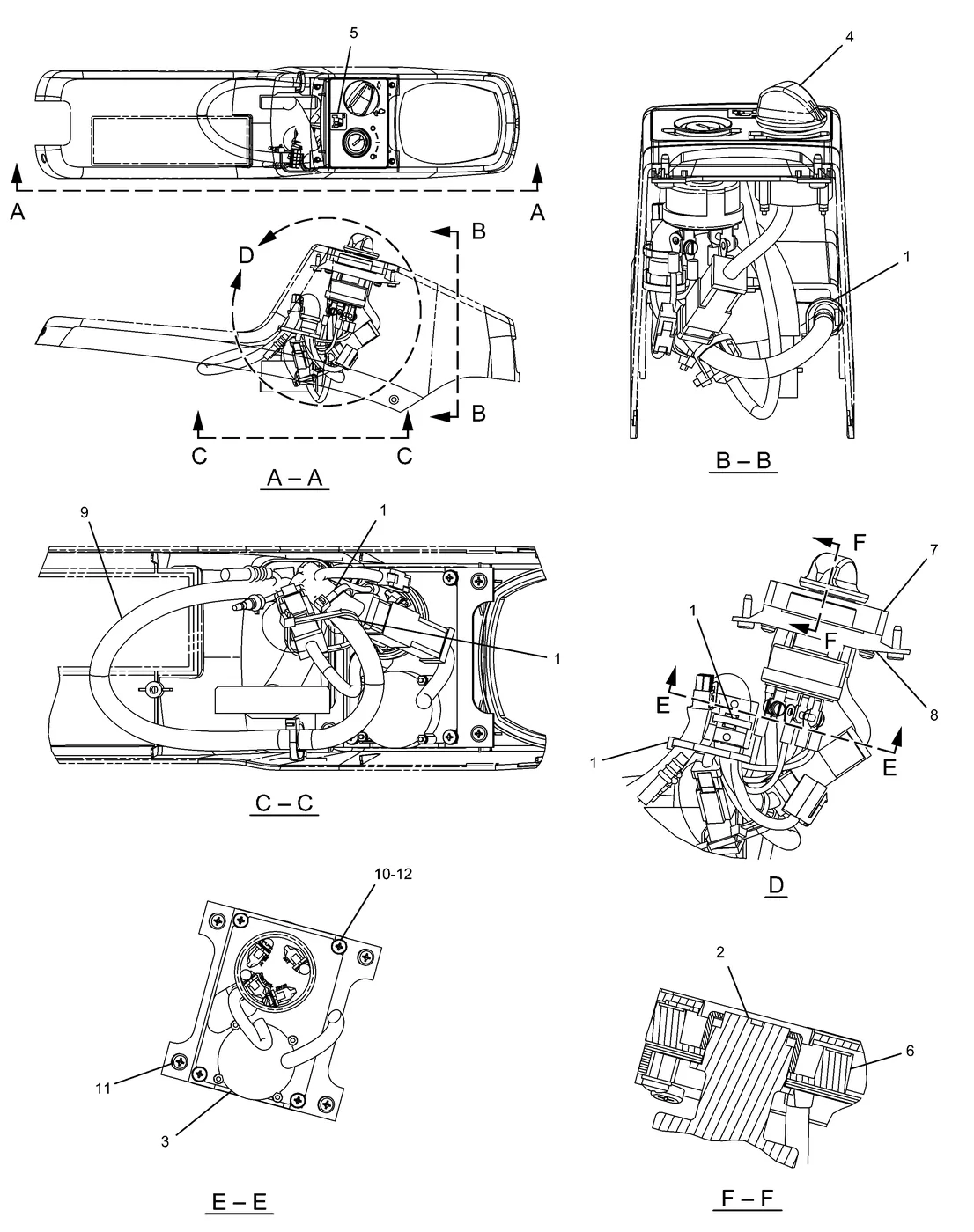 330D · ELECTRICAL AND STARTING SYSTEM · 251-0542 CAT parts diagram