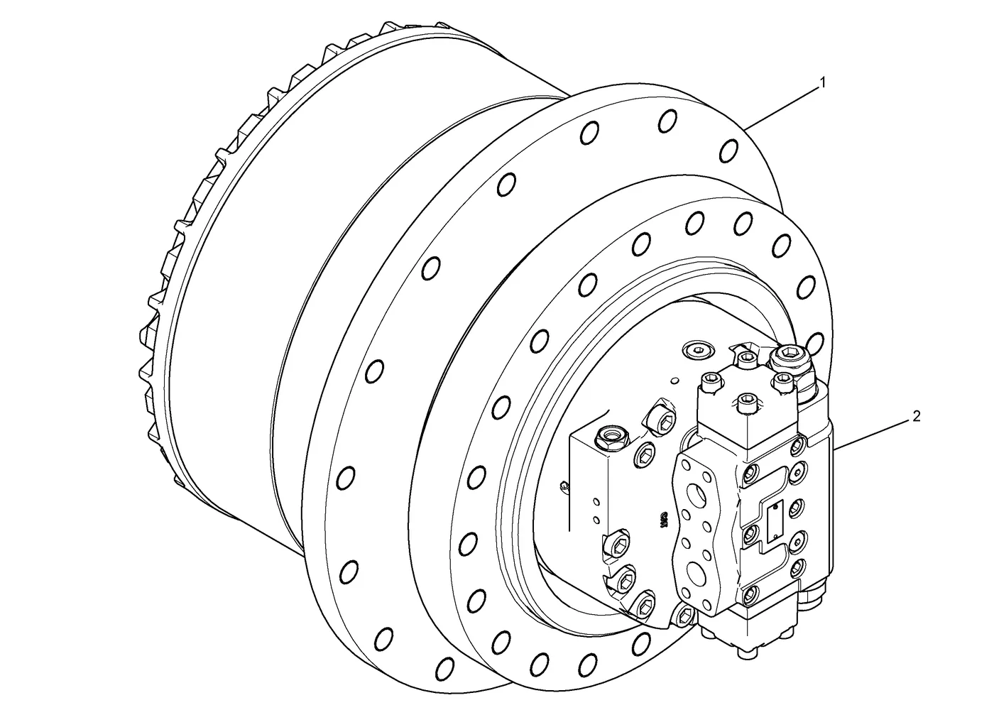 330D · POWER TRAIN · 296-6217 CAT parts diagram