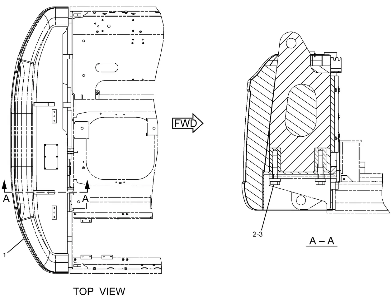 330D CAT parts diagram