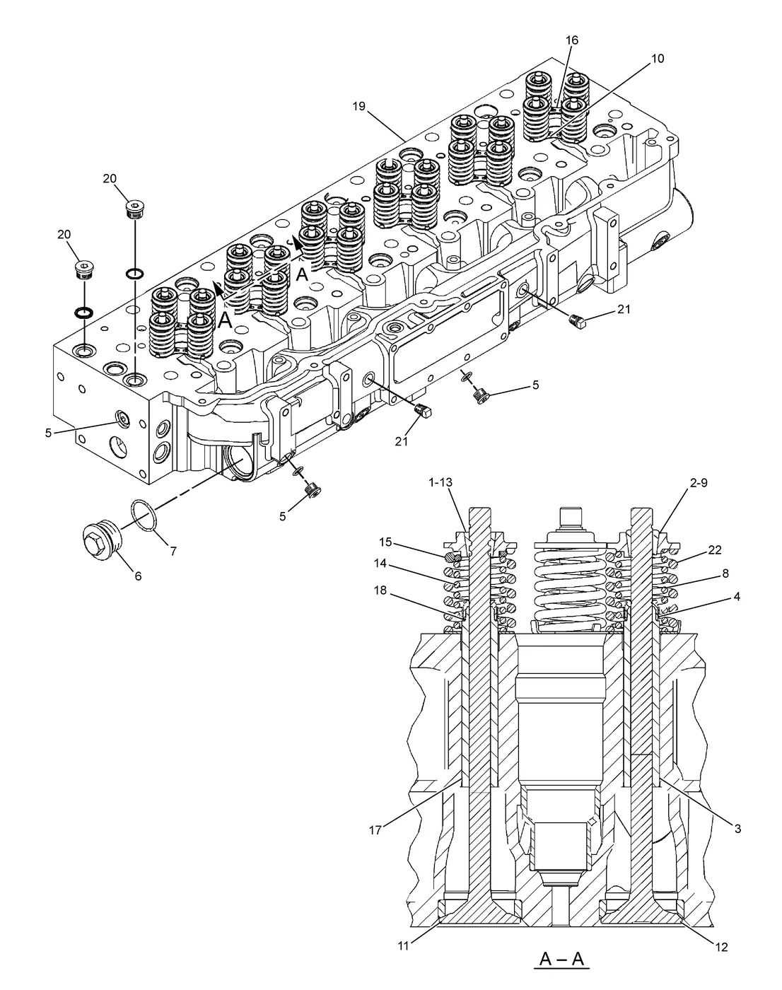 330D · BASIC ENGINE · 252-8439 CAT parts diagram