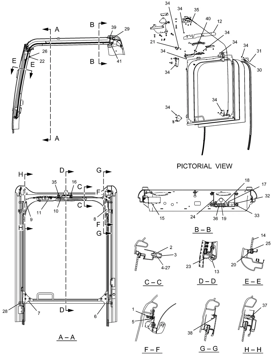 330D CAT parts diagram