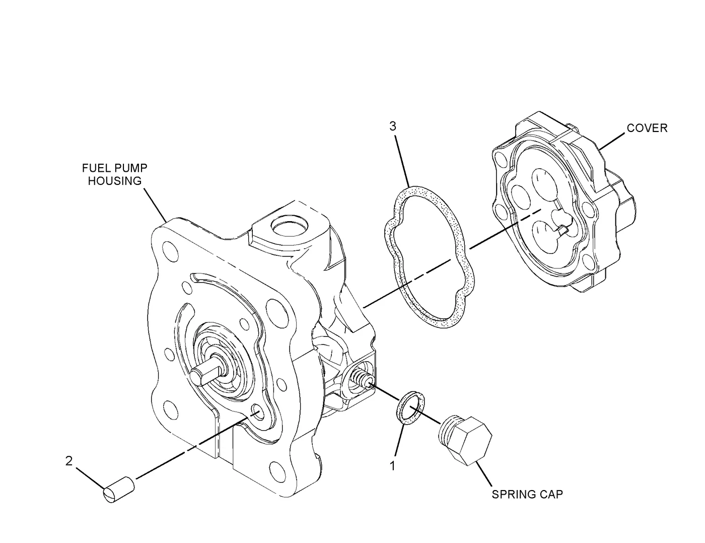 336D · FUEL SYSTEM · 318-6357 CAT parts diagram
