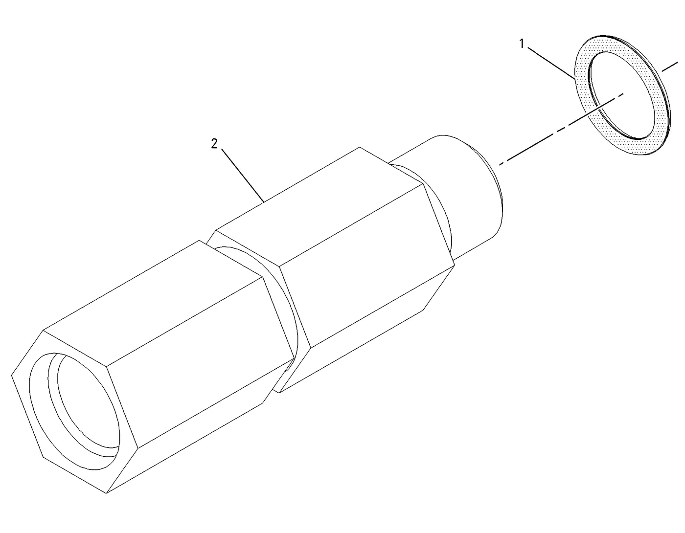 336D · FUEL SYSTEM · 232-0343 CAT parts diagram