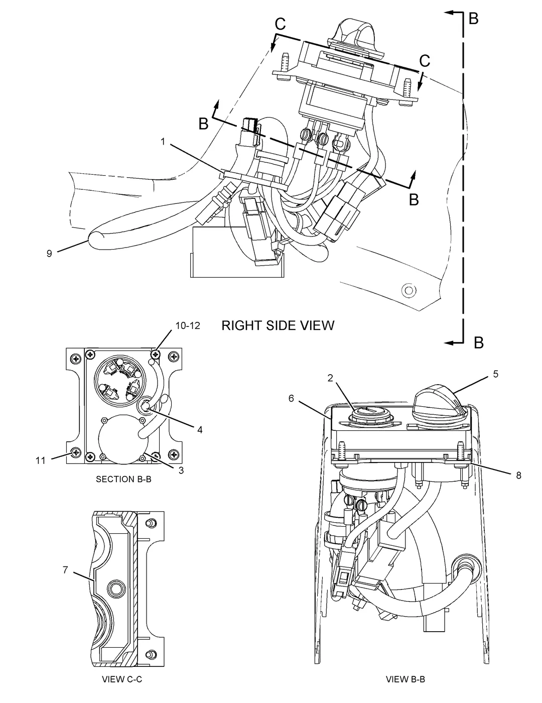 336D · ELECTRICAL AND STARTING SYSTEM · 251-0542 CAT parts diagram