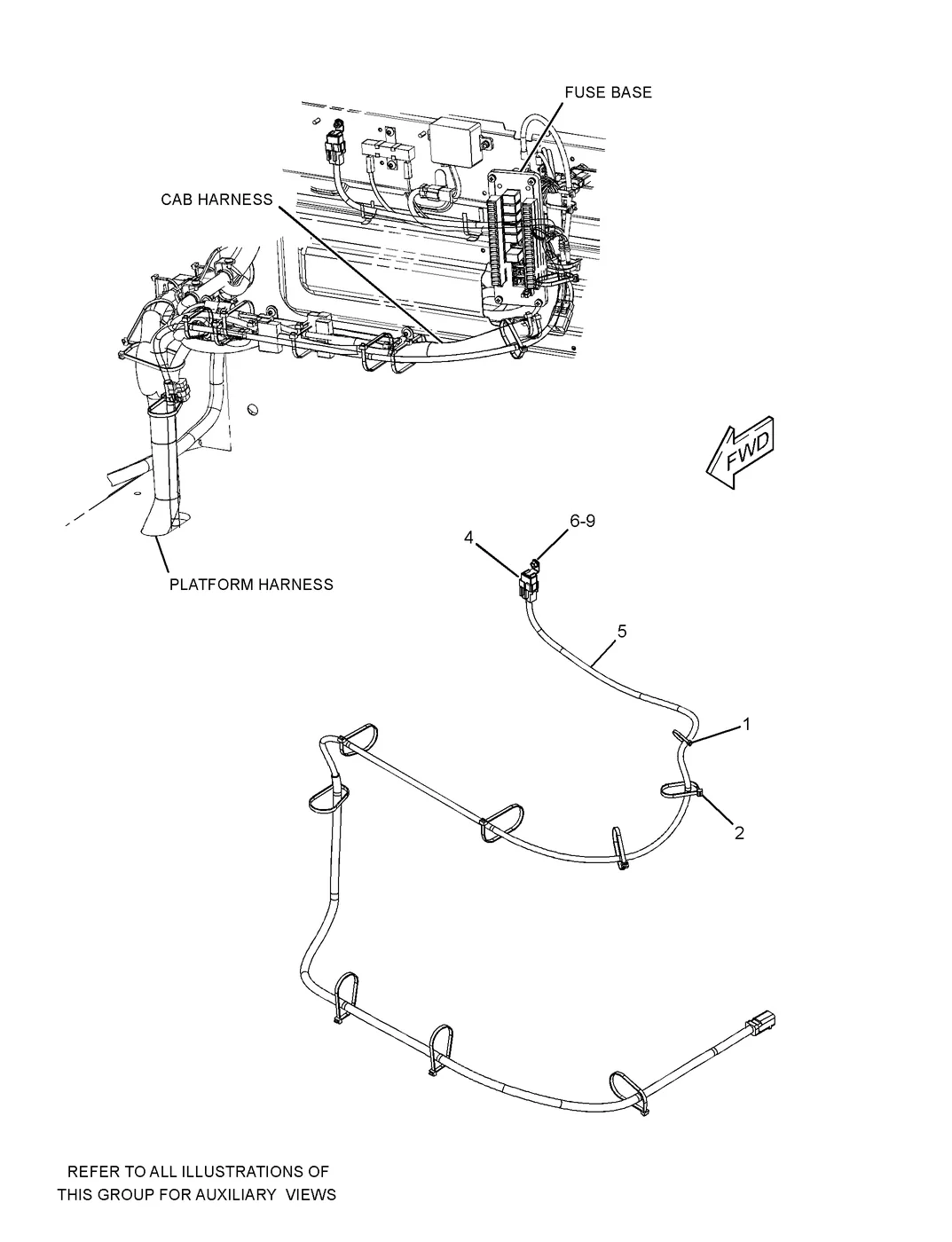 336D · ELECTRICAL AND STARTING SYSTEM · 251-0529 CAT parts diagram