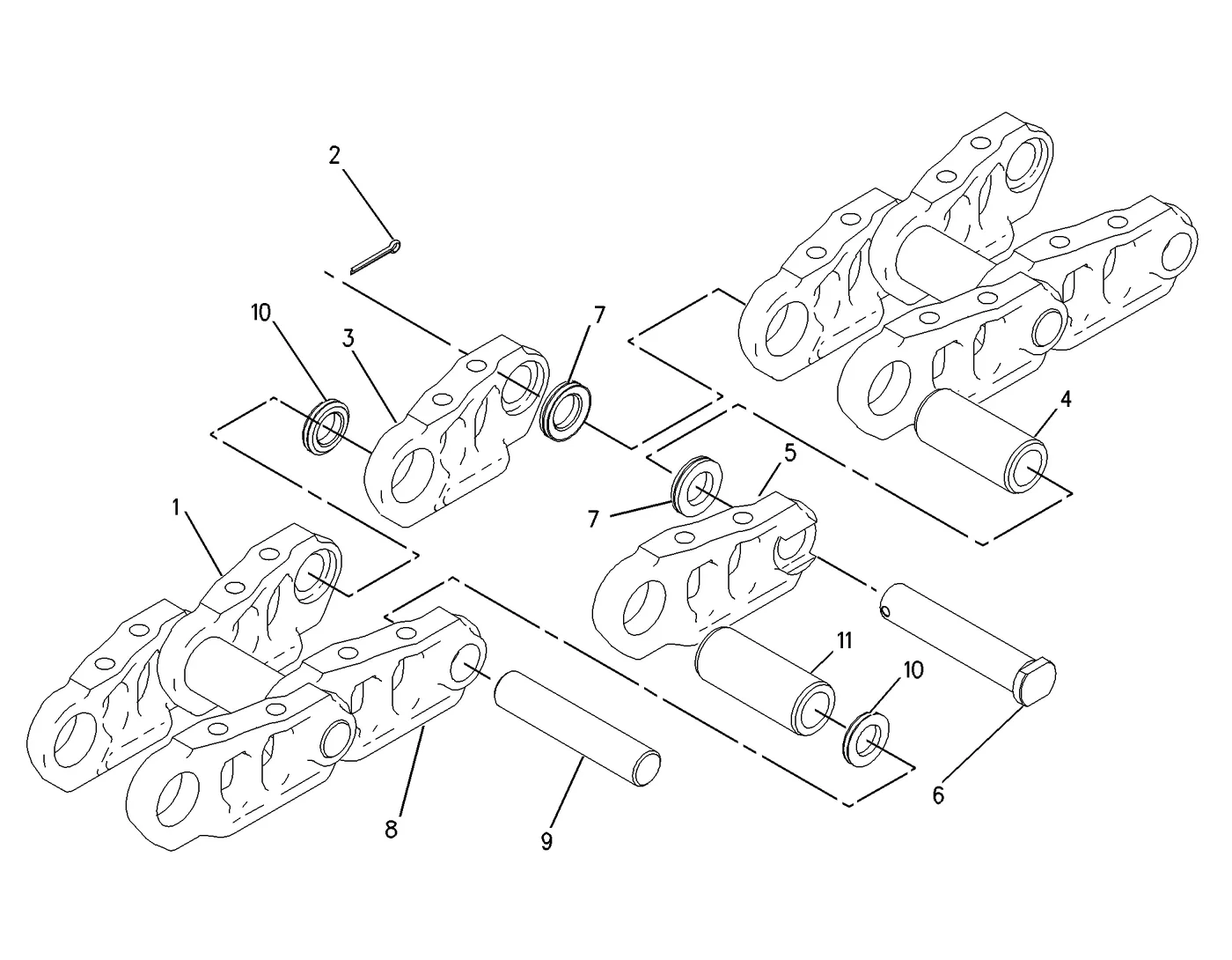 336D · UNDERCARRIAGE · 260-9456 CAT parts diagram