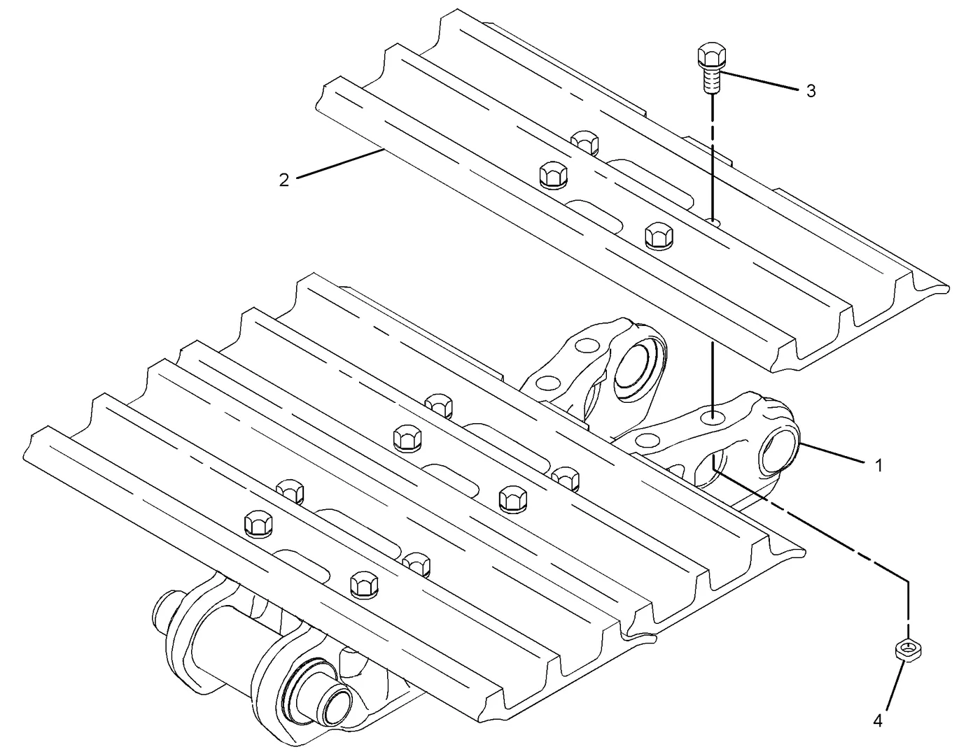 336D · UNDERCARRIAGE · 260-9577 CAT parts diagram