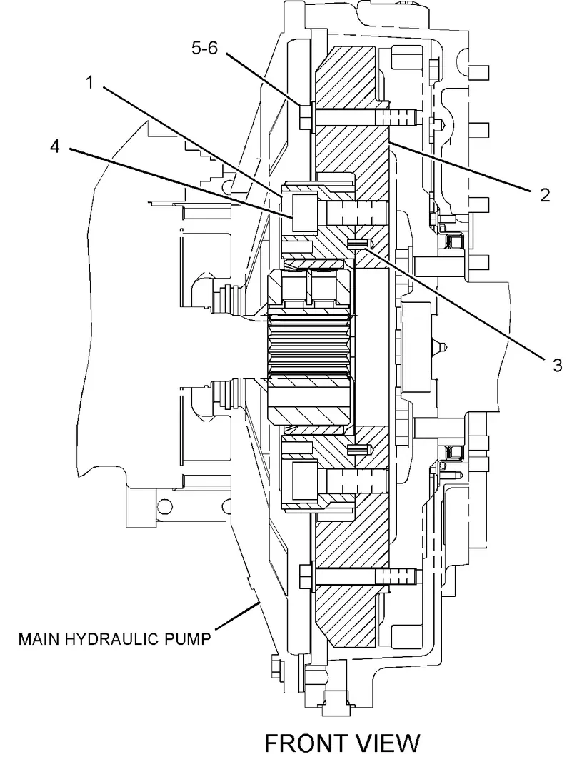 336D · UNDERCARRIAGE · 272-4669 CAT parts diagram