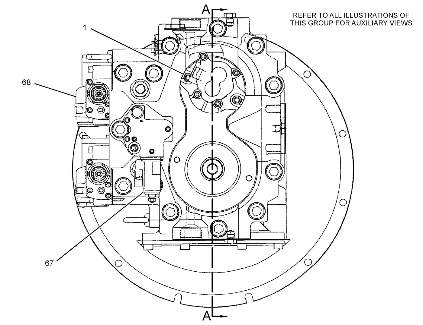 336D · UNDERCARRIAGE · 322-8733 CAT parts diagram
