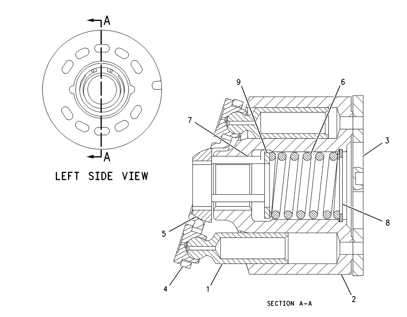 336D · UNDERCARRIAGE · 233-2530 CAT parts diagram