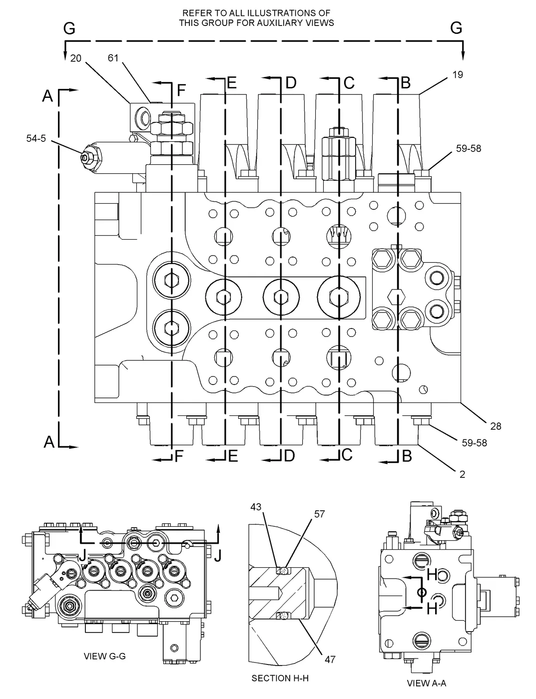 336D · UNDERCARRIAGE · 259-7402 CAT parts diagram