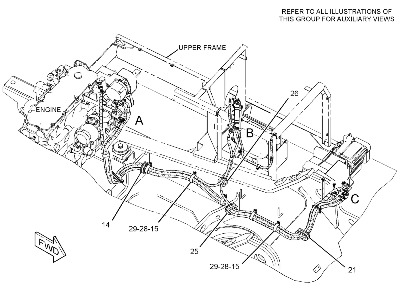 336D · OPERATOR STATION · 314-3708 CAT parts diagram
