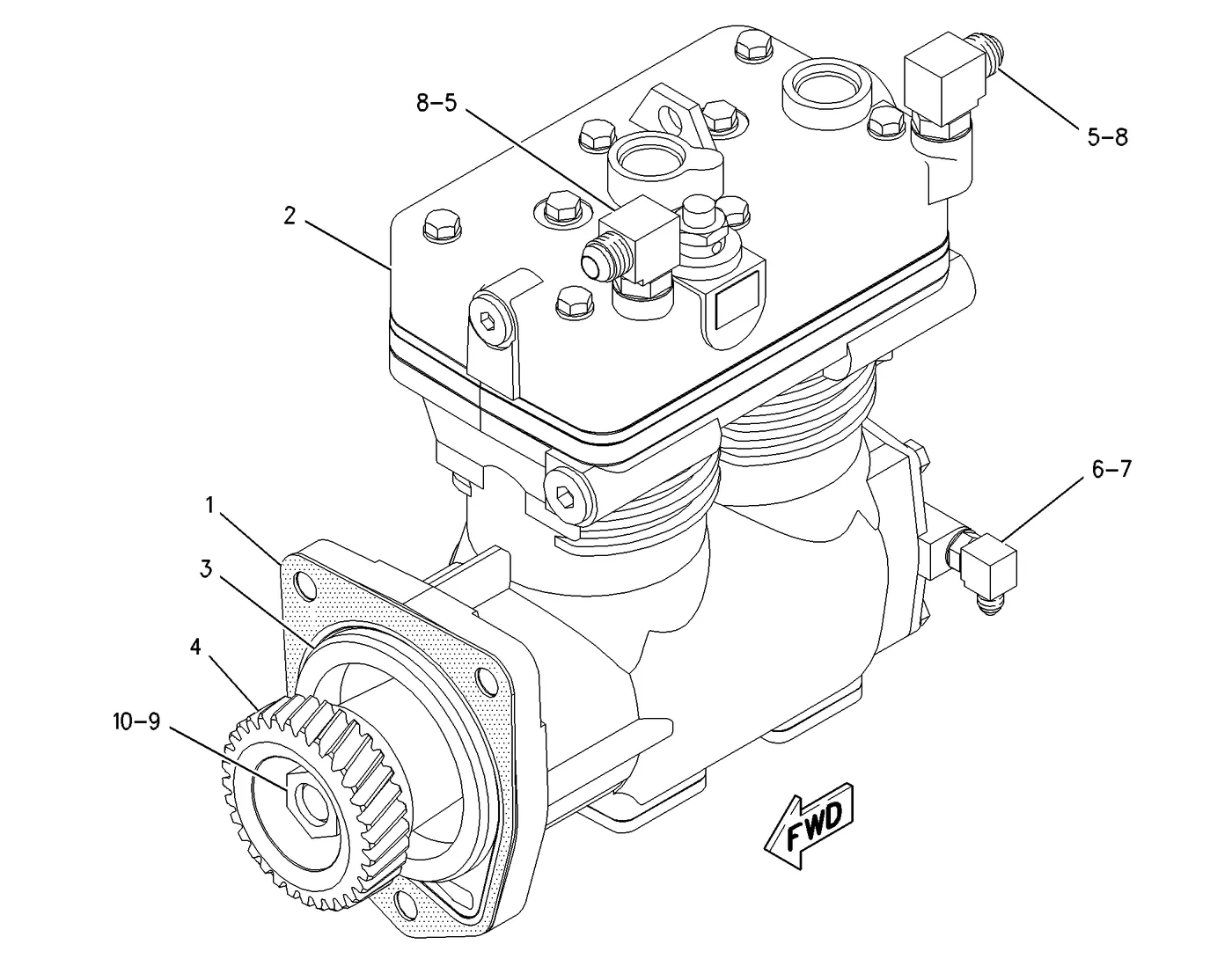 3406C · BASIC ENGINE · 193-5770 CAT parts diagram