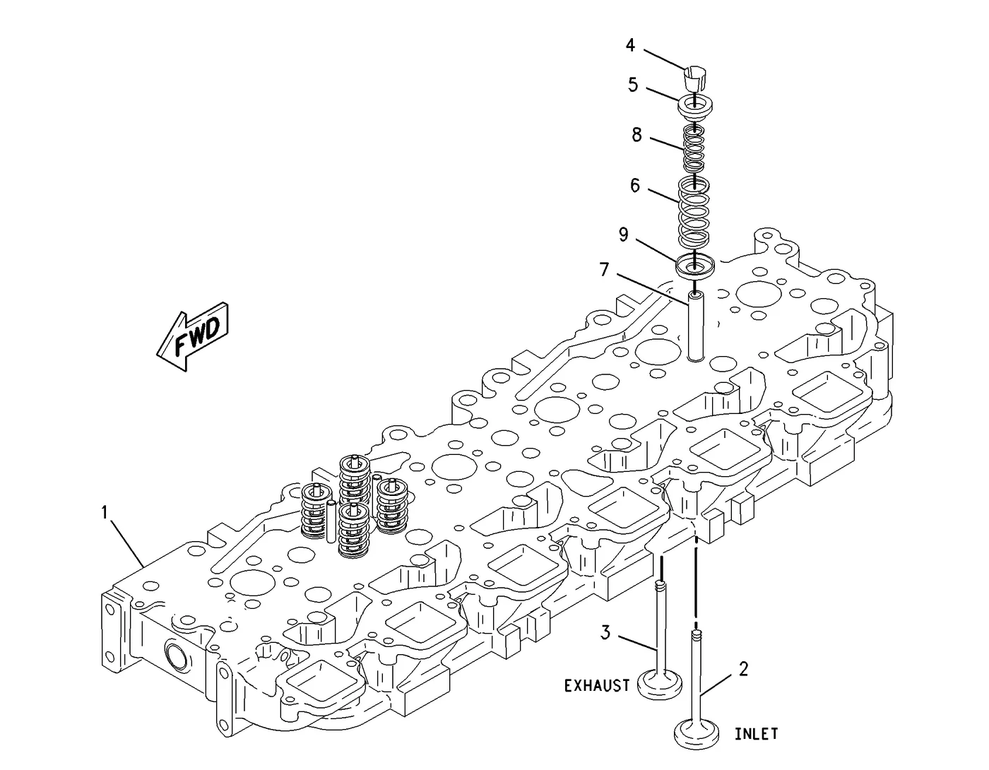 3406C · BASIC ENGINE · 350-4424 CAT parts diagram