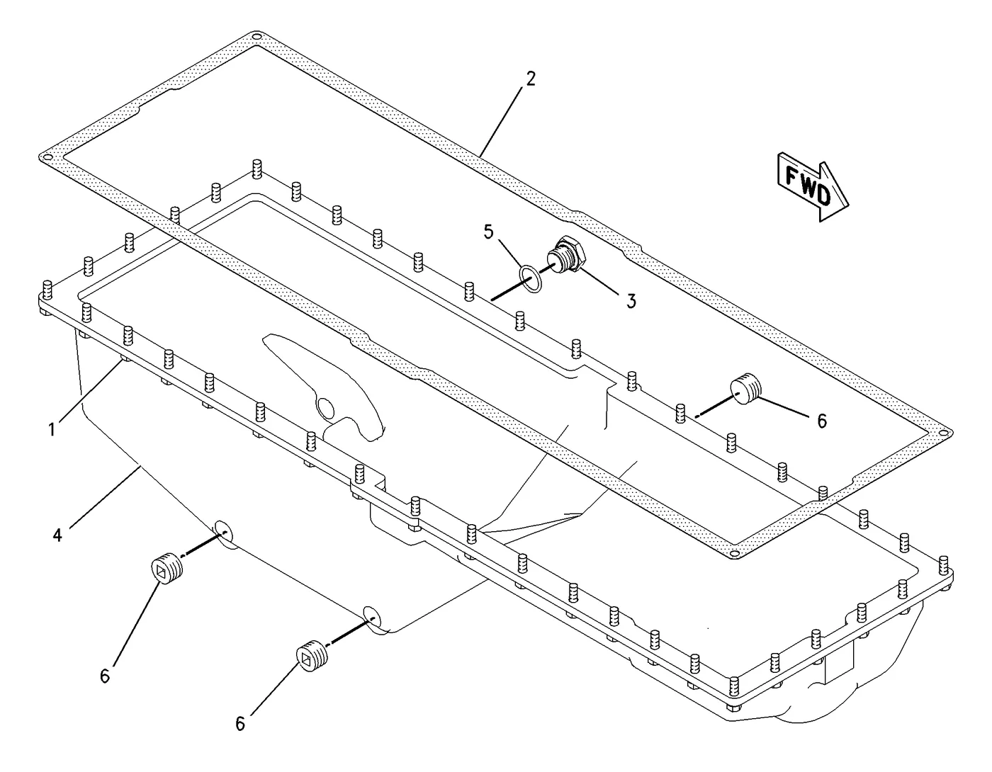 3406C · BASIC ENGINE · 206-7331 CAT parts diagram