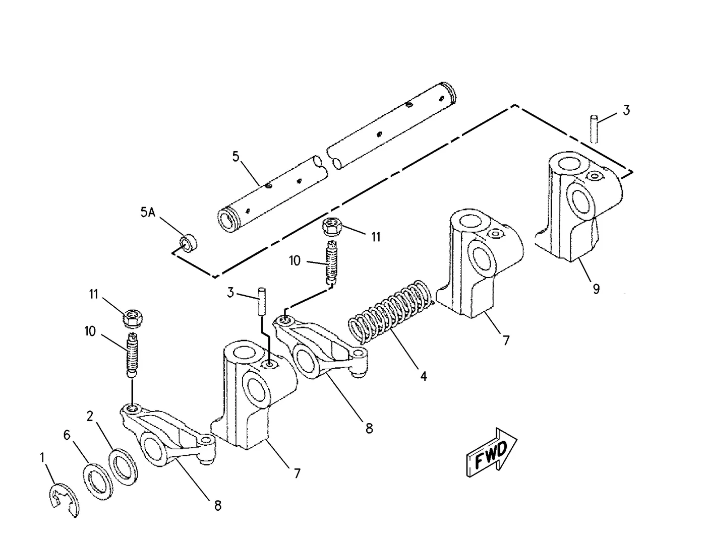 3406C · BASIC ENGINE · 006-7403 CAT parts diagram