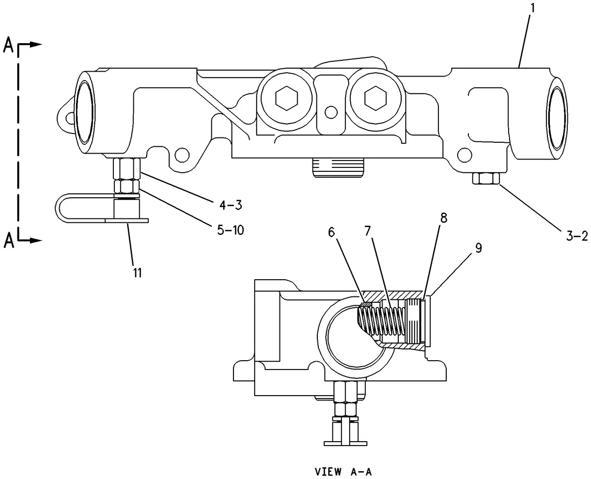 3406C · LUBRICATION SYSTEM · 209-6302 CAT parts diagram