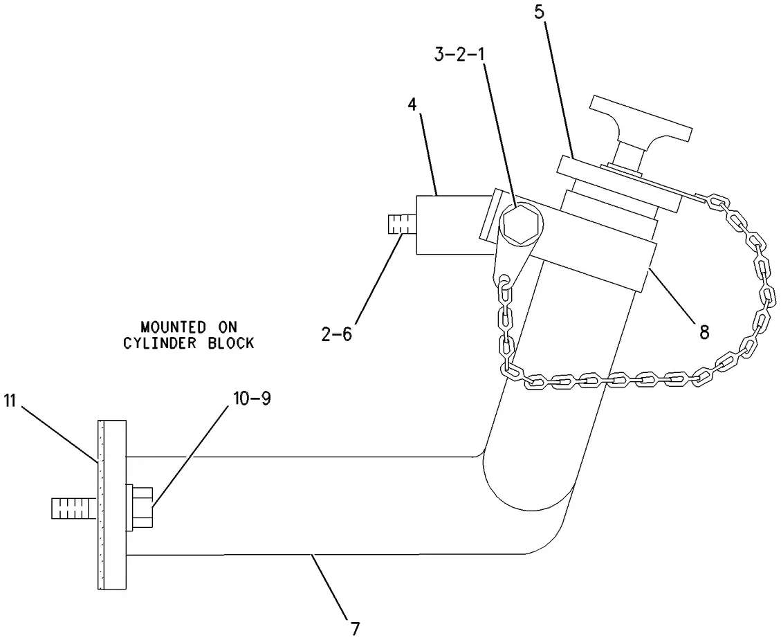 3406C · LUBRICATION SYSTEM · 101-8517 CAT parts diagram