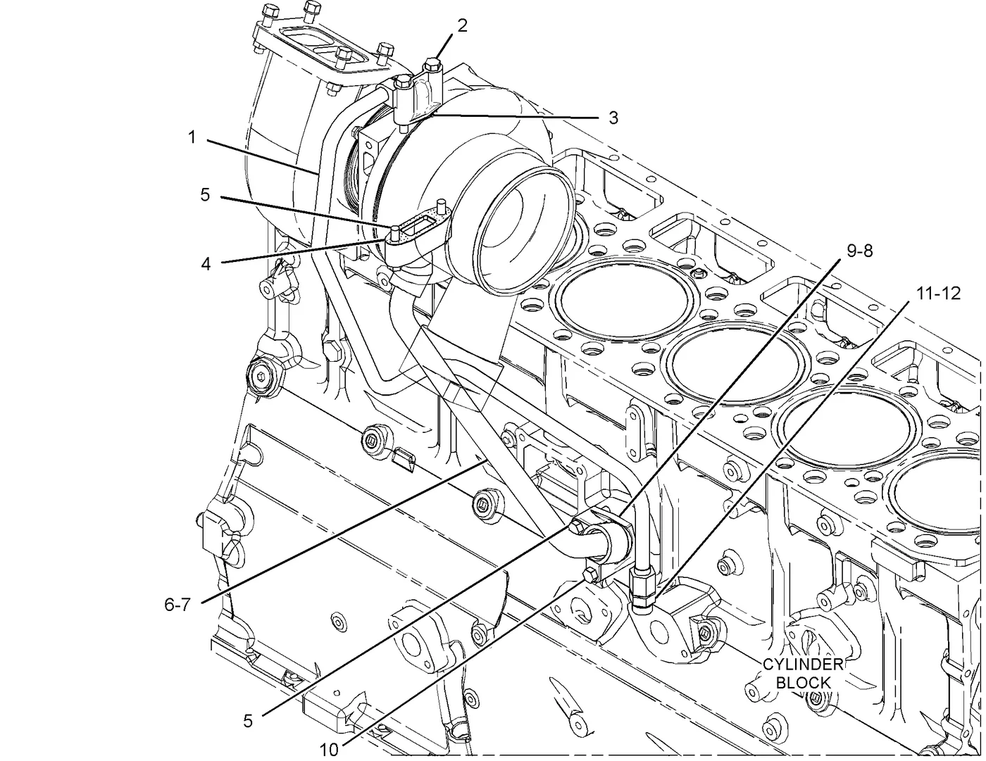 3406C · LUBRICATION SYSTEM · 114-2687 CAT parts diagram