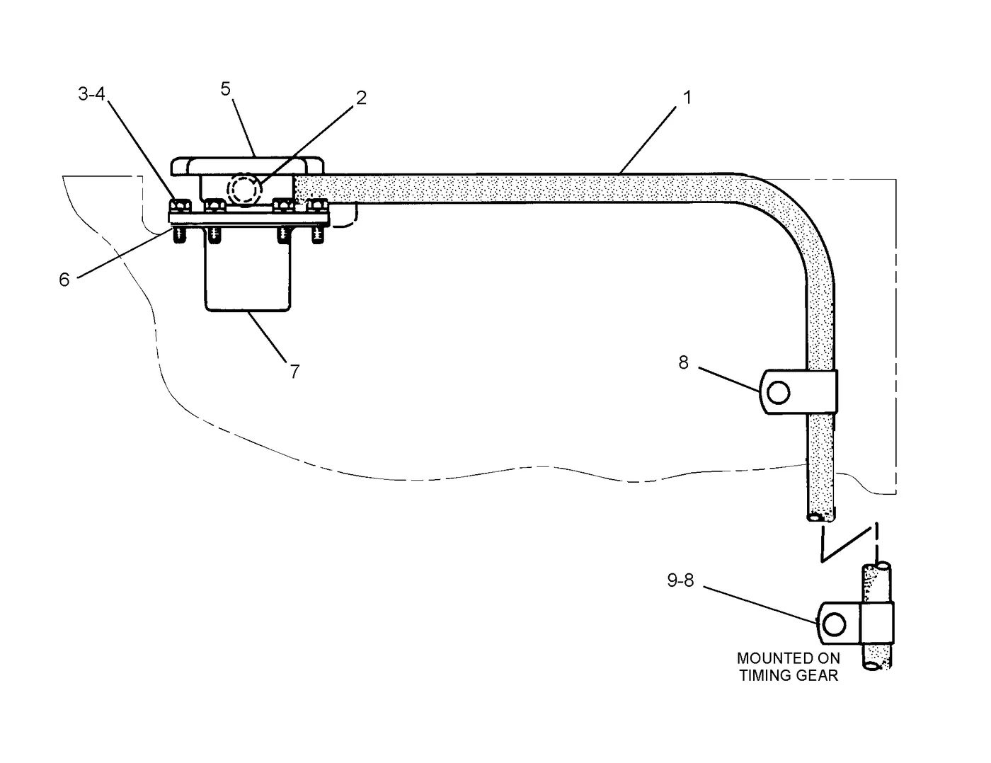 3406C · COOLING SYSTEM · 198-5374 CAT parts diagram