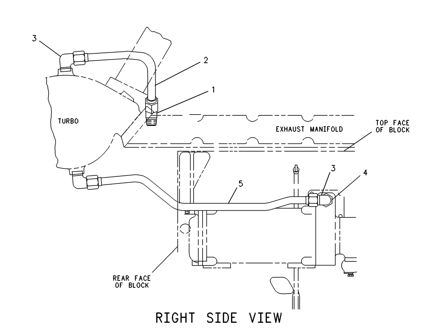 3406C · COOLING SYSTEM · 101-8303 CAT parts diagram