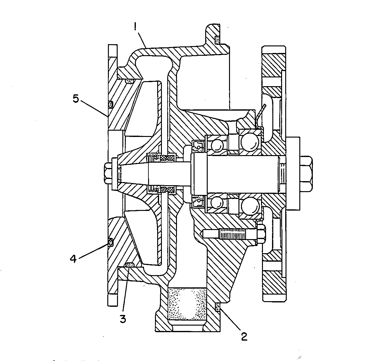 3406C · COOLING SYSTEM · 161-9754 CAT parts diagram