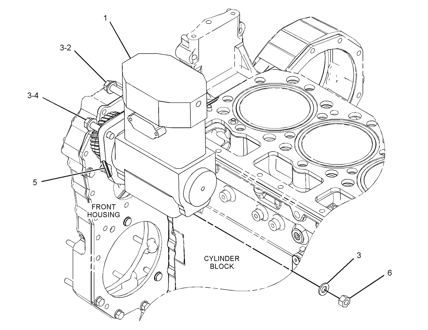 3406C · BASIC ENGINE · 354-7530 CAT parts diagram