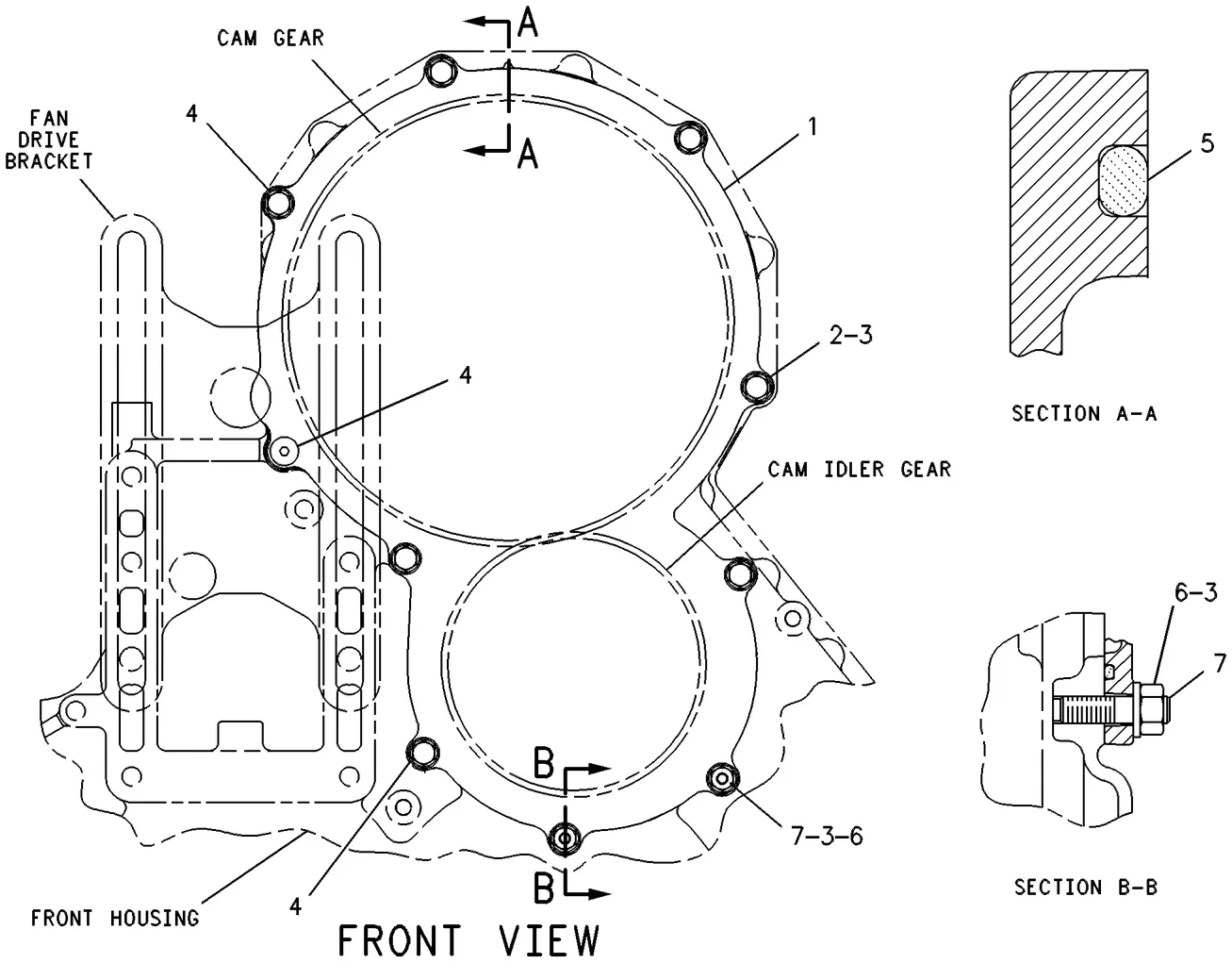3406E · BASIC ENGINE · 102-2235 CAT parts diagram