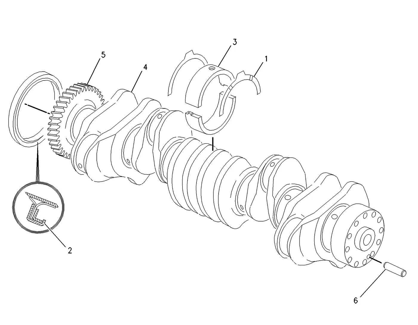 3406E · BASIC ENGINE · 162-2264 CAT parts diagram