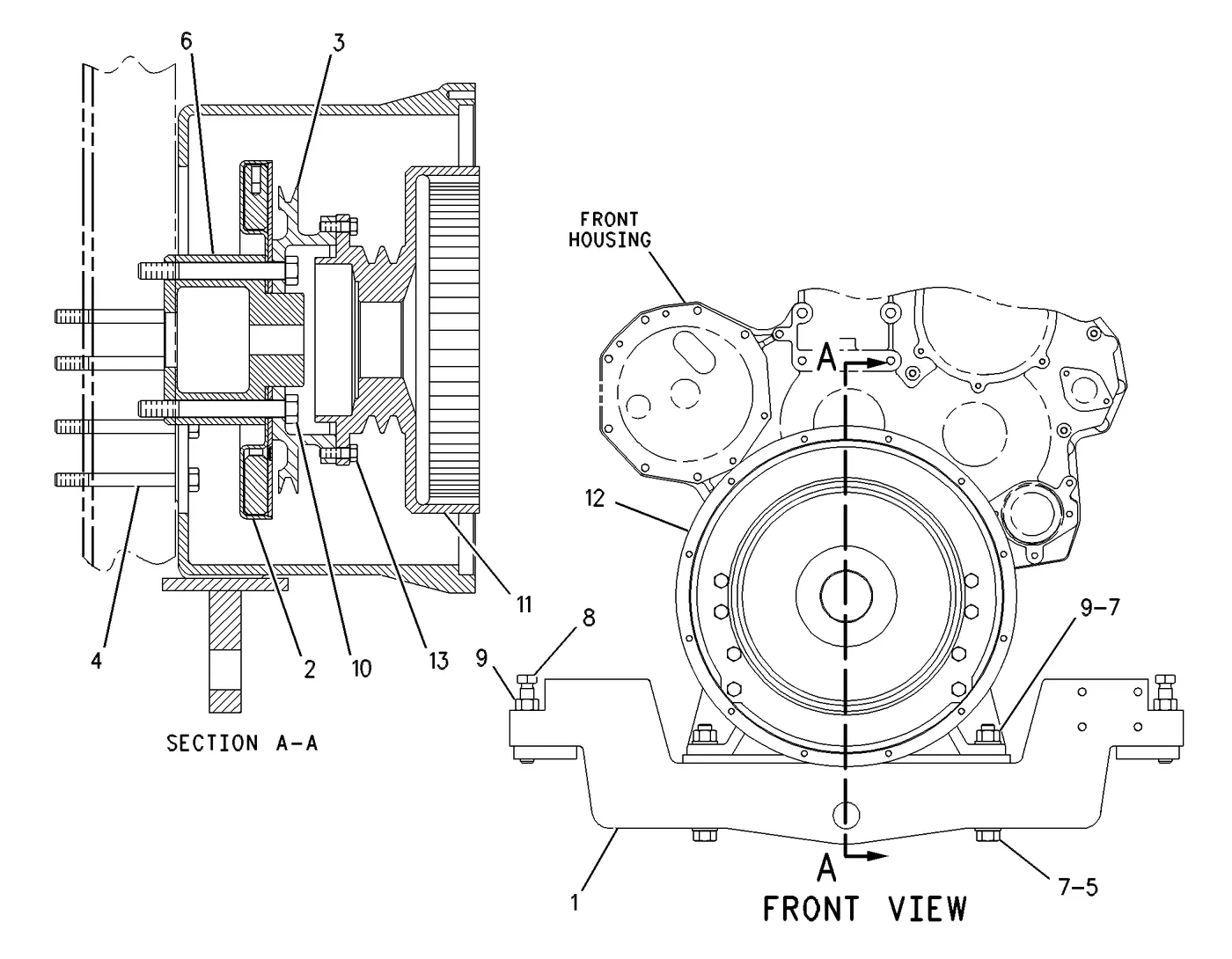 3406E · BASIC ENGINE · 141-1000 CAT parts diagram