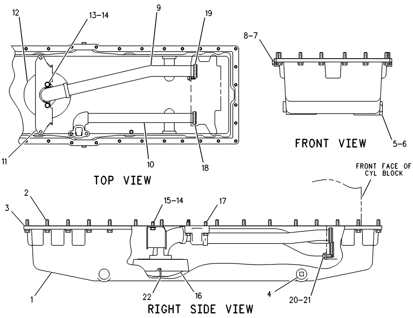 3406E · BASIC ENGINE · 126-9140 CAT parts diagram