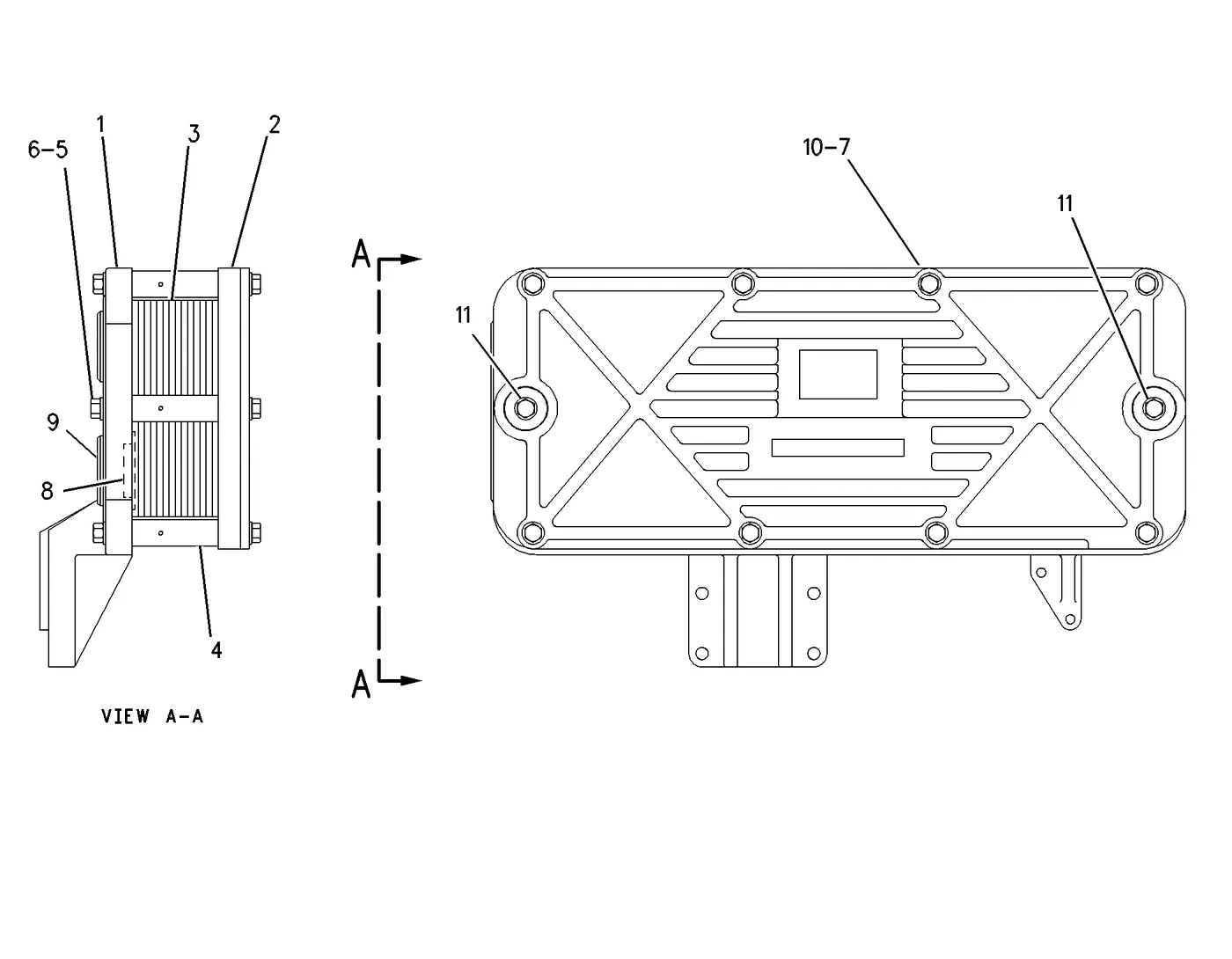 3406E · COOLING SYSTEM · 124-3398 CAT parts diagram