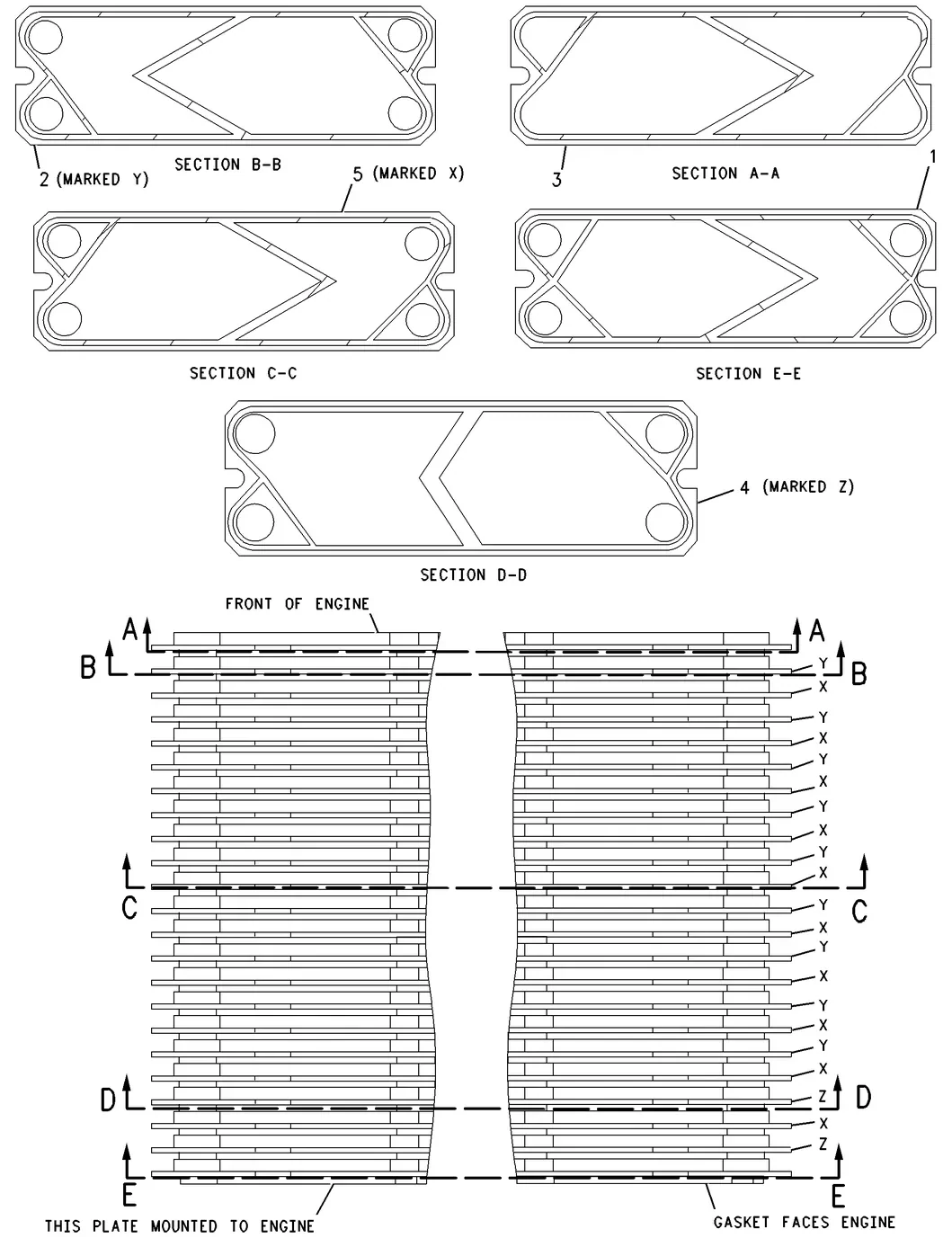 3406E · COOLING SYSTEM · 125-5590 CAT parts diagram
