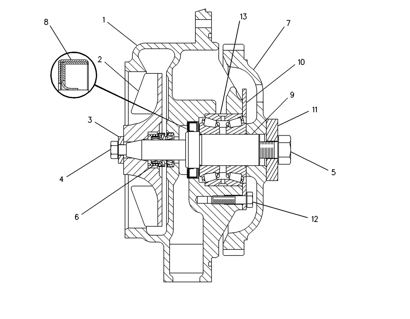3406E · COOLING SYSTEM · 100-7479 CAT parts diagram