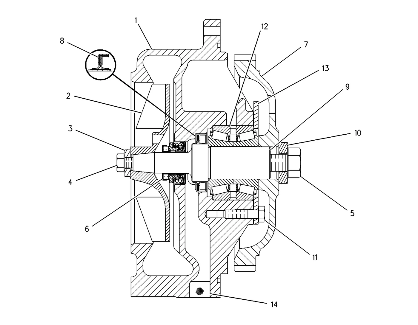 3406E · COOLING SYSTEM · 135-4925 CAT parts diagram