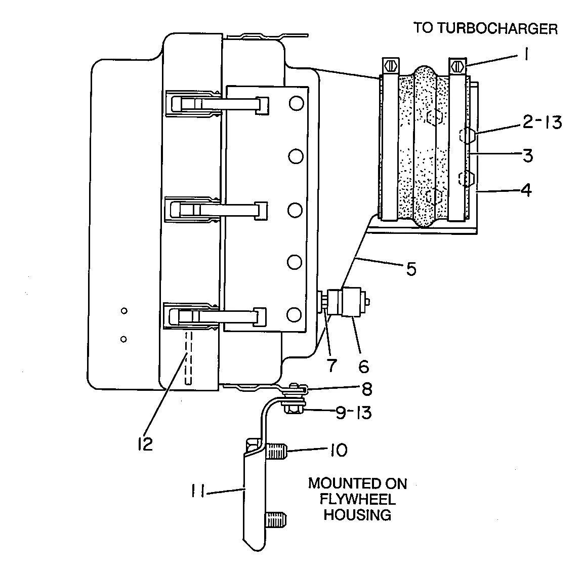 3406E · AIR INLET AND EXHAUST SYSTEM · 123-6808 CAT parts diagram