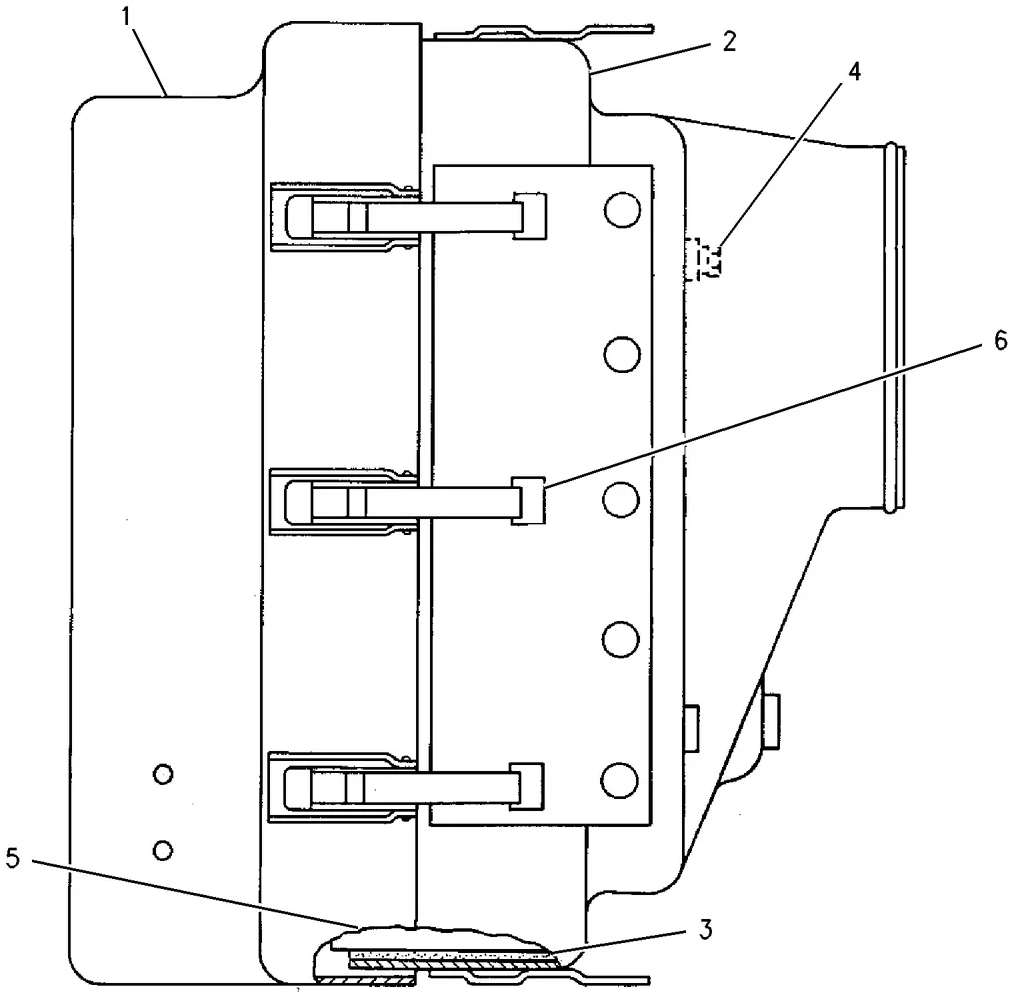 3406E · AIR INLET AND EXHAUST SYSTEM · 123-6808 CAT parts diagram