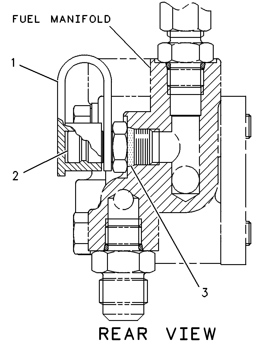 3406E · FUEL SYSTEM · 108-2312 CAT parts diagram