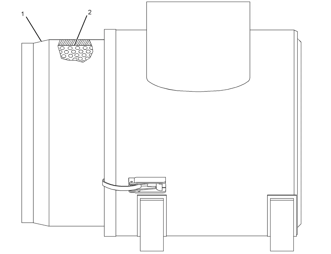3412C · AIR INLET AND EXHAUST SYSTEM · 168-3264 CAT parts diagram